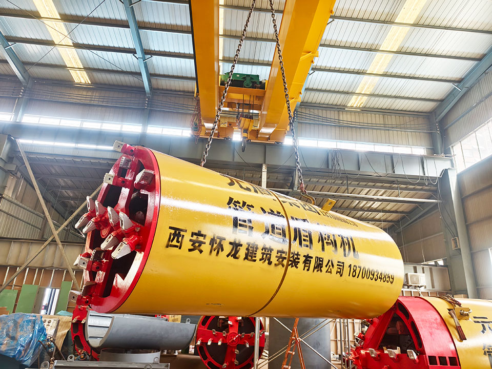 平头式管道盾构机