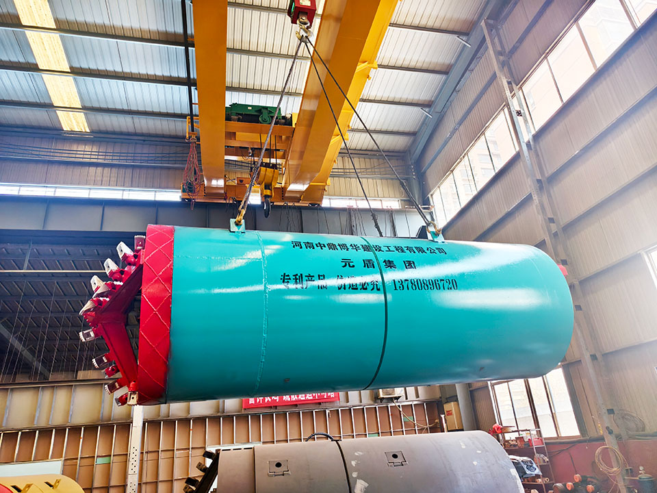 齿盘式管道盾构机