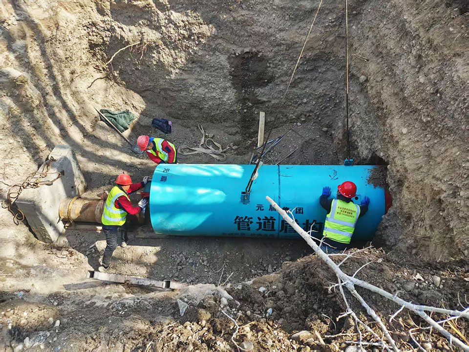 齿盘式管道盾构机