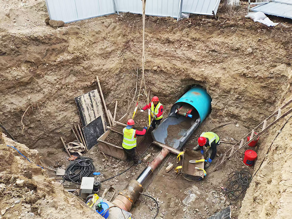 齿盘式管道盾构机