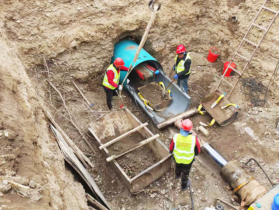 齿盘式管道盾构机